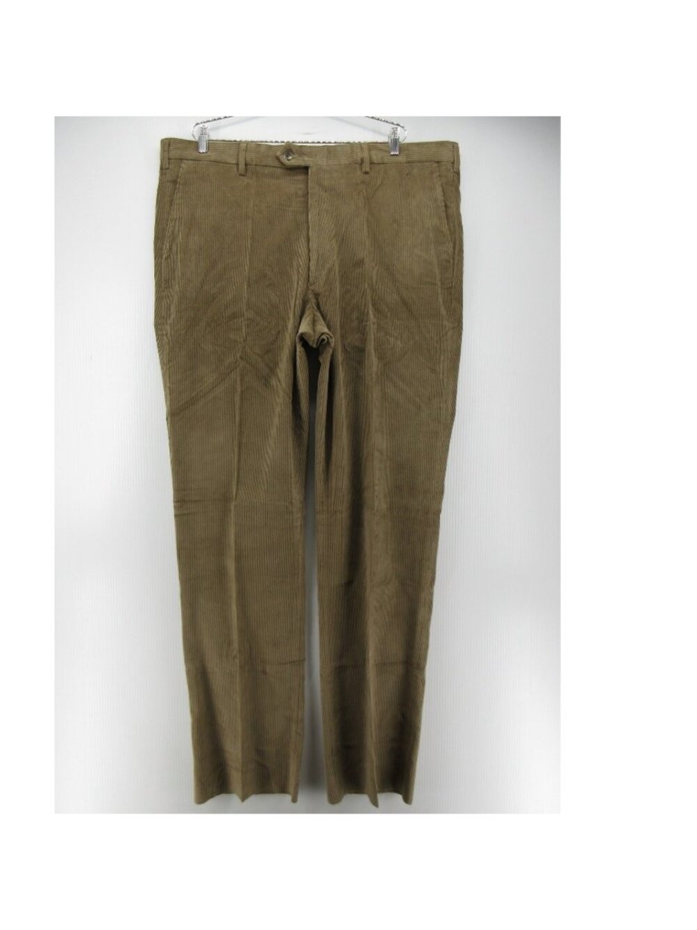 Berle Pants 44 Corduroy Chino High Rise Trousers Straight Classic